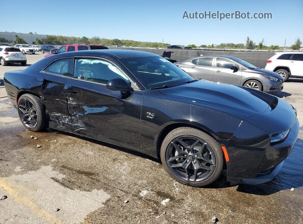 2C3CDBCK0RR200801 2024 DODGE CHARGER Black Передня права чверть
