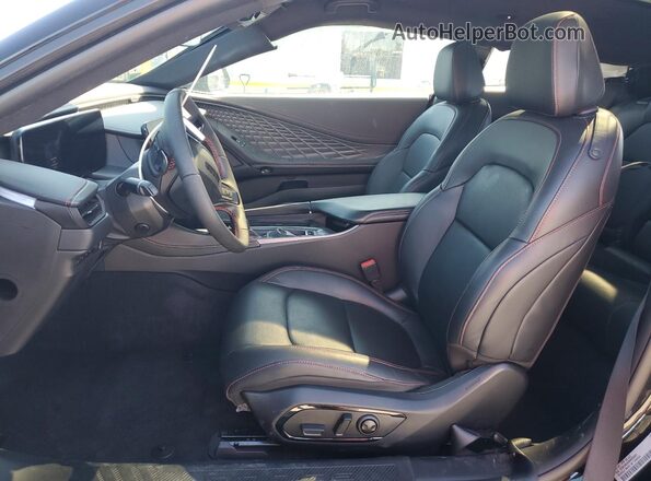 2C3CDBCK0RR200801 2024 DODGE CHARGER Black Вид салону спереду