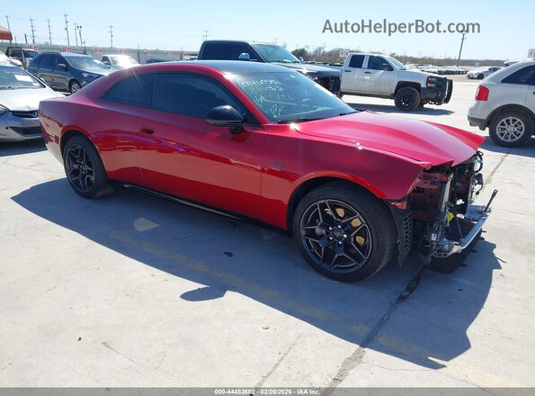 2C3CDBCK2RR206518 2024 DODGE CHARGER Красный Передняя правая четверть