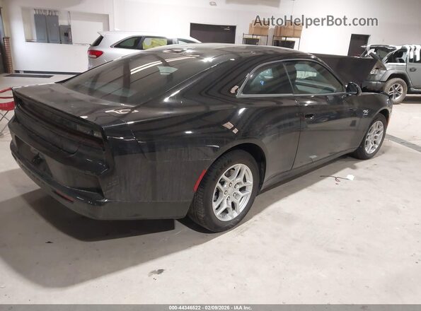2C3CDBCK4SR537414 2025 DODGE CHARGER Черный Задняя правая четверть