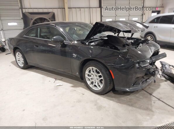 2C3CDBCK4SR537414 2025 DODGE CHARGER Черный Передняя правая четверть