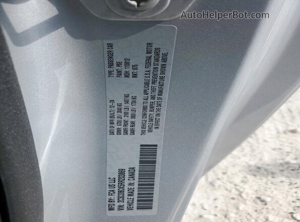 2C3CDBCK5RR203869 2024 DODGE CHARGER Серый Вид наклейки с VIN-кодом