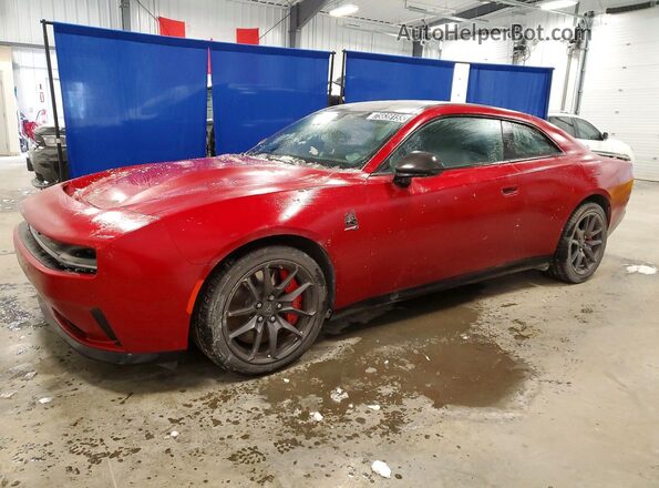 2C3CDBCK8RR205826 2024 DODGE CHARGER Красный Передняя левая четверть