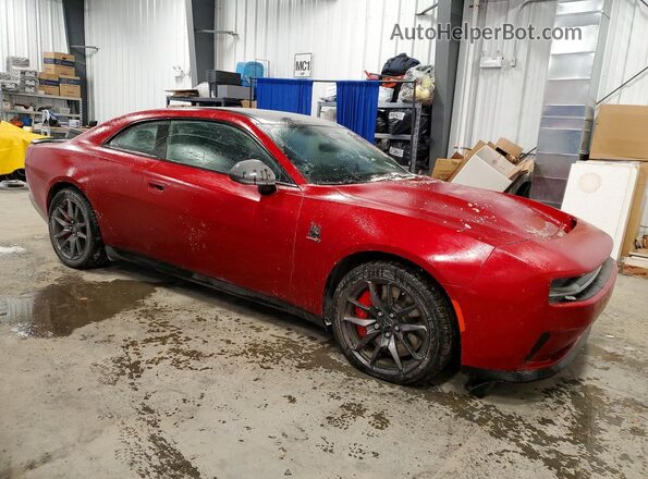 2C3CDBCK8RR205826 2024 DODGE CHARGER Красный Передняя правая четверть