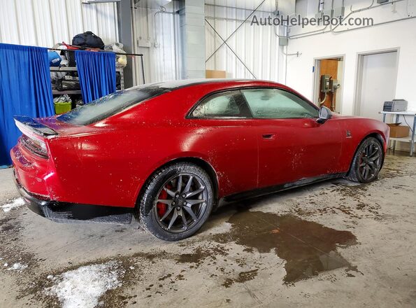 2C3CDBCK8RR205826 2024 DODGE CHARGER Красный Задняя правая четверть