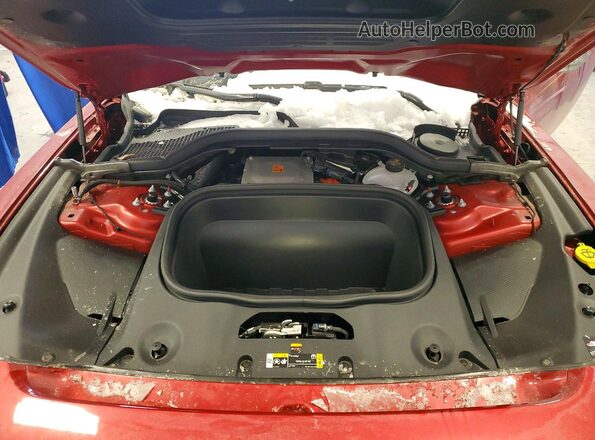 2C3CDBCK8RR205826 2024 DODGE CHARGER Красный Вид задней части салона