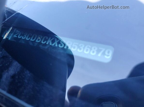 2C3CDBCKXSR536879 2025 DODGE CHARGER Gray ძრავის განყოფილების ხედი