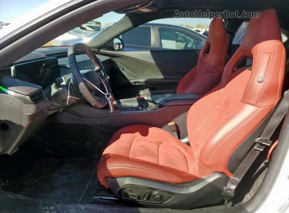 2C3CDBDK0RR206970 2024 DODGE CHARGER Белый Вид салона спереди