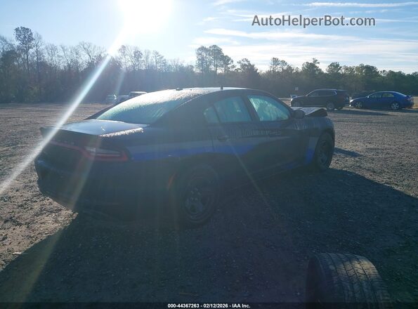 2C3CDXAT7JH339827 2018 DODGE CHARGER Черный Задняя правая четверть