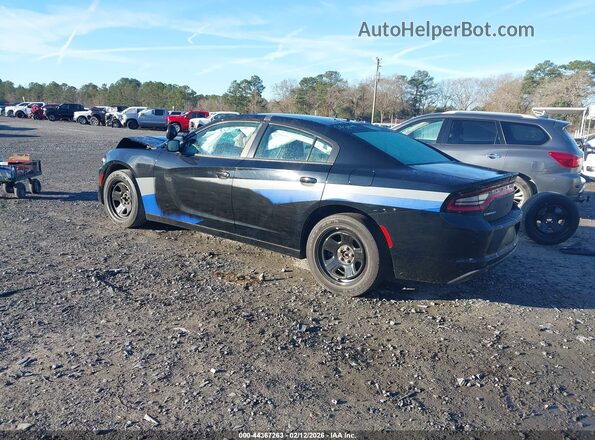 2C3CDXAT7JH339827 2018 DODGE CHARGER Черный Задняя левая четверть