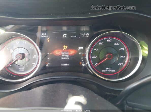 2C3CDXAT7JH339827 2018 DODGE CHARGER Черный Вид задних сидений