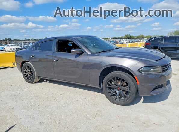 2C3CDXBG0KH711625 2019 DODGE CHARGER Угольный Передняя правая четверть