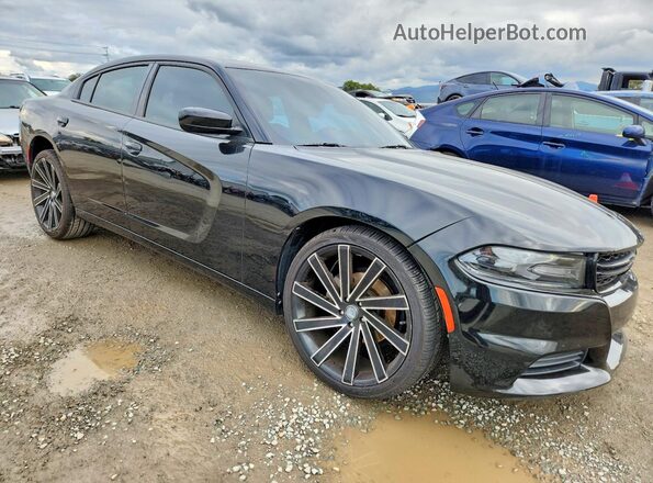 2C3CDXBG0KH720079 2019 DODGE CHARGER Black Передня права чверть
