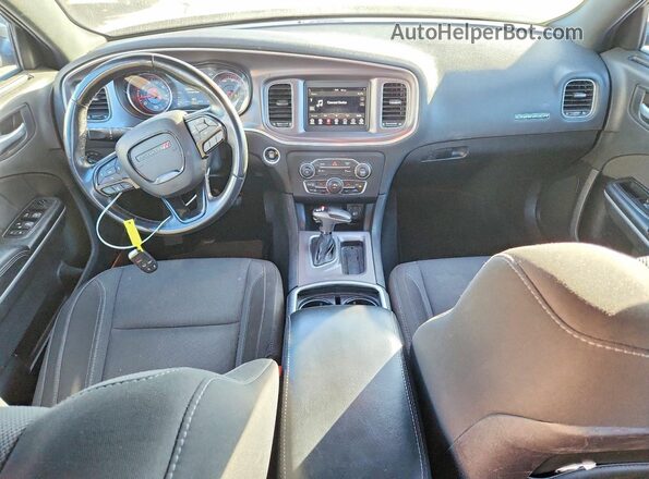 2C3CDXBG0KH720079 2019 DODGE CHARGER Black Вид панелі приладів