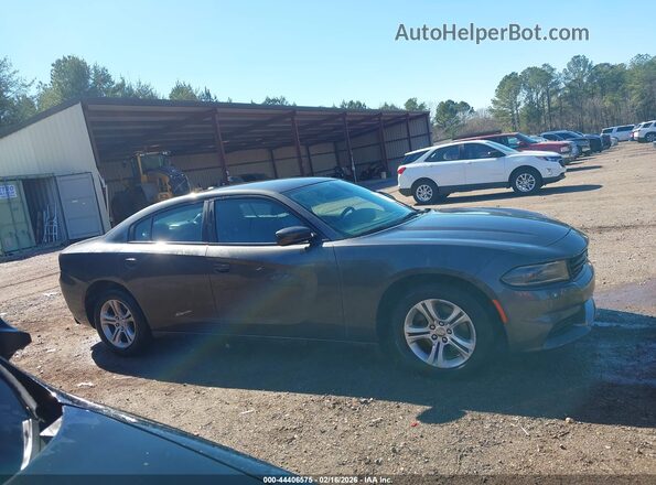 2C3CDXBG2KH744979 2019 DODGE CHARGER Серый Вид задней части салона