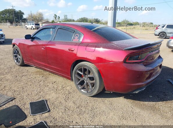 2C3CDXBG2LH132993 2020 DODGE CHARGER Темно-бордовый Задняя левая четверть