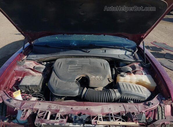2C3CDXBG2LH132993 2020 DODGE CHARGER Темно-бордовый Вид сзади