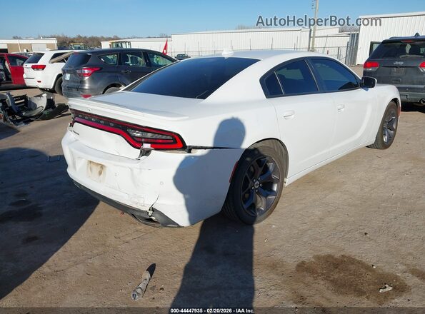 2C3CDXBG3KH588547 2019 DODGE CHARGER White Trasero derecho