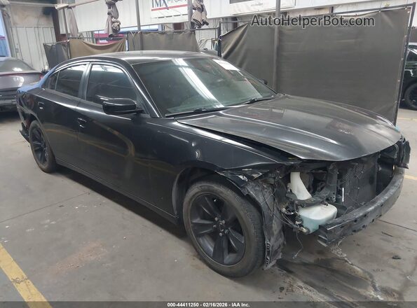 2C3CDXBG4KH571871 2019 DODGE CHARGER Черный Передняя правая четверть