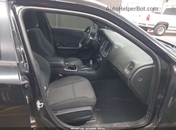 2C3CDXBG4KH571871 2019 DODGE CHARGER Черный Вид салона спереди