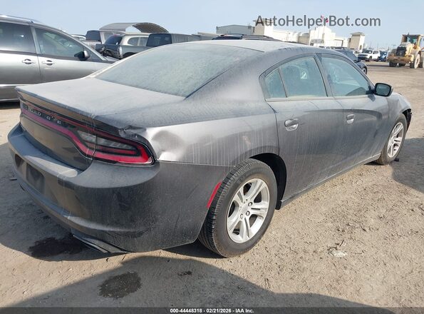 2C3CDXBG7HH638701 2017 DODGE CHARGER Серый Задняя правая четверть