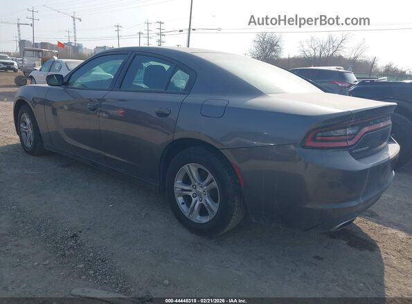 2C3CDXBG7HH638701 2017 DODGE CHARGER Серый Задняя левая четверть