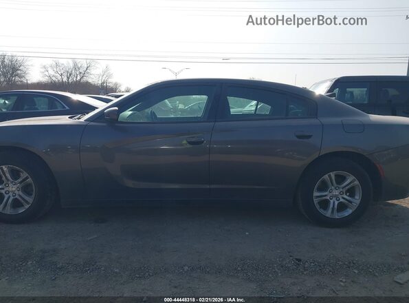 2C3CDXBG7HH638701 2017 DODGE CHARGER Серый Панорамный вид салона 360°