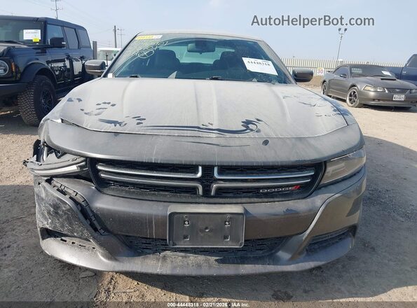 2C3CDXBG7HH638701 2017 DODGE CHARGER Серый Вид щитка приборов