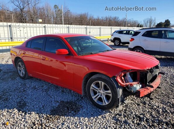 2C3CDXBG7KH748199 2019 DODGE CHARGER Red წინა მარჯვენა