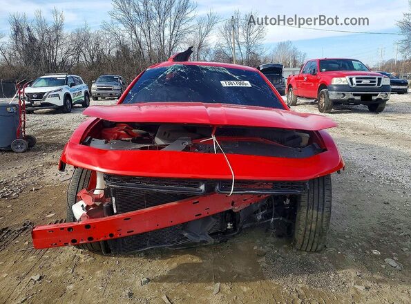2C3CDXBG8NH255510 2022 DODGE CHARGER Красный Вид спереди