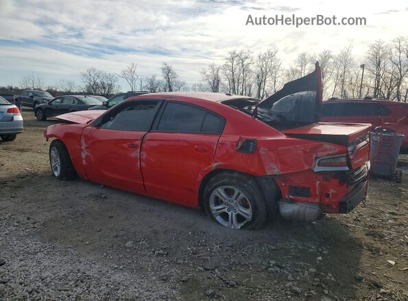 2C3CDXBG8NH255510 2022 DODGE CHARGER Красный Задняя левая четверть