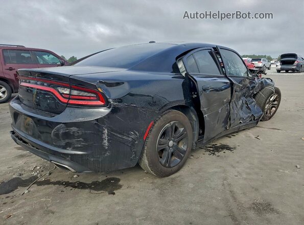 2C3CDXBG9LH207446 2020 DODGE CHARGER Черный Задняя правая четверть