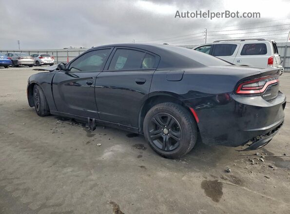2C3CDXBG9LH207446 2020 DODGE CHARGER Черный Задняя левая четверть