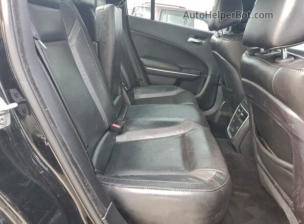 2C3CDXBG9LH207446 2020 DODGE CHARGER Черный Вид задних сидений