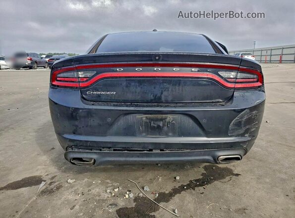 2C3CDXBG9LH207446 2020 DODGE CHARGER Черный Вид сзади