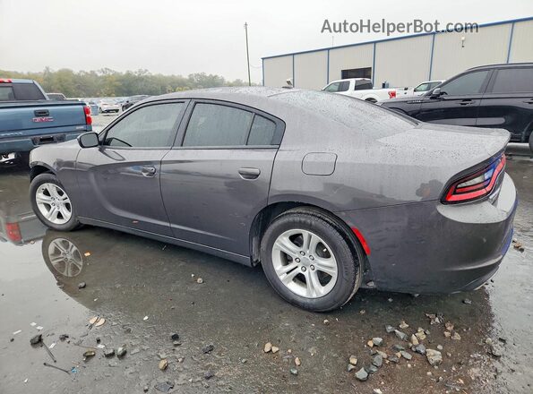 2C3CDXBGXKH707646 2019 DODGE CHARGER Gray უკანა მარცხენა