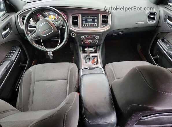 2C3CDXBGXKH707646 2019 DODGE CHARGER Gray წინა პანელის ხედი