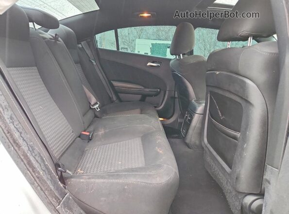 2C3CDXCT1KH629964 2019 DODGE CHARGER White Rear seats view