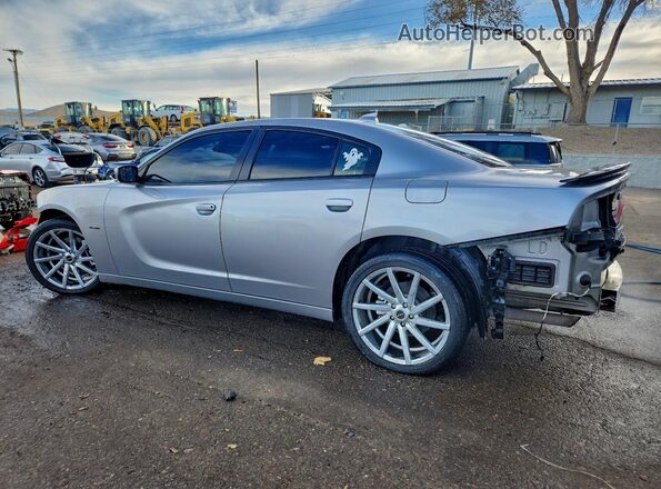 2C3CDXCT4JH260676 2018 DODGE CHARGER Silver უკანა მარცხენა