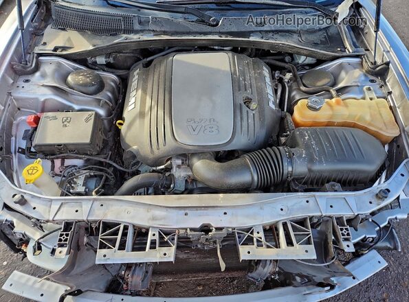 2C3CDXCT4JH260676 2018 DODGE CHARGER Silver უკანა სალონის ხედი