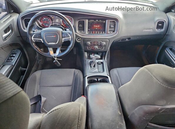 2C3CDXCT4JH260676 2018 DODGE CHARGER Silver წინა პანელის ხედი