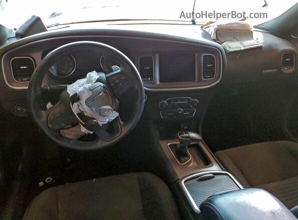 2C3CDXCT5KH726696 2019 DODGE CHARGER Зеленый Вид панели приборов