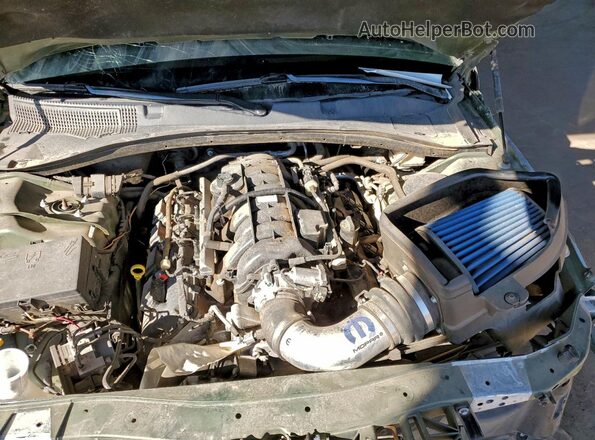 2C3CDXCT5KH726696 2019 DODGE CHARGER Зеленый Вид задней части салона