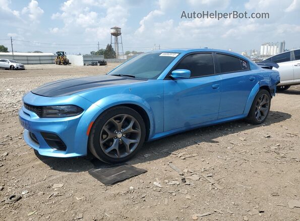 2C3CDXCT7GH120811 2016 DODGE CHARGER Синий Передняя левая четверть