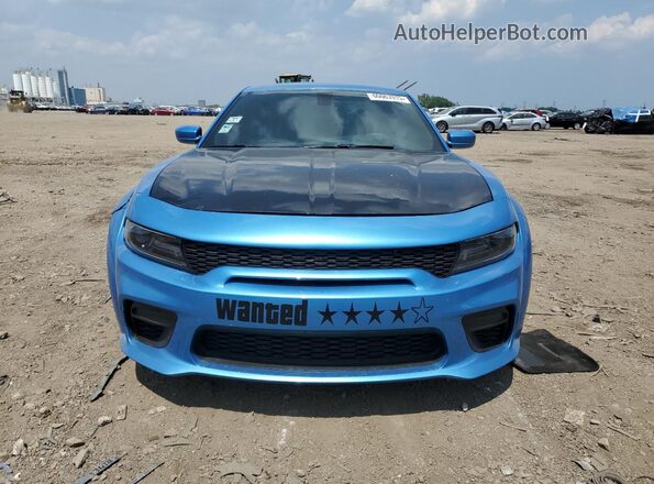 2C3CDXCT7GH120811 2016 DODGE CHARGER Синий Вид спереди