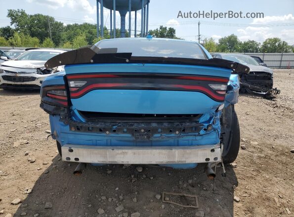 2C3CDXCT7GH120811 2016 DODGE CHARGER Синий Вид сзади