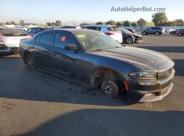 2C3CDXCT8GH228855 2016 DODGE CHARGER Угольный Передняя правая четверть