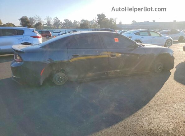 2C3CDXCT8GH228855 2016 DODGE CHARGER Угольный Задняя правая четверть