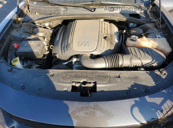 2C3CDXCT8GH228855 2016 DODGE CHARGER Угольный Вид задней части салона