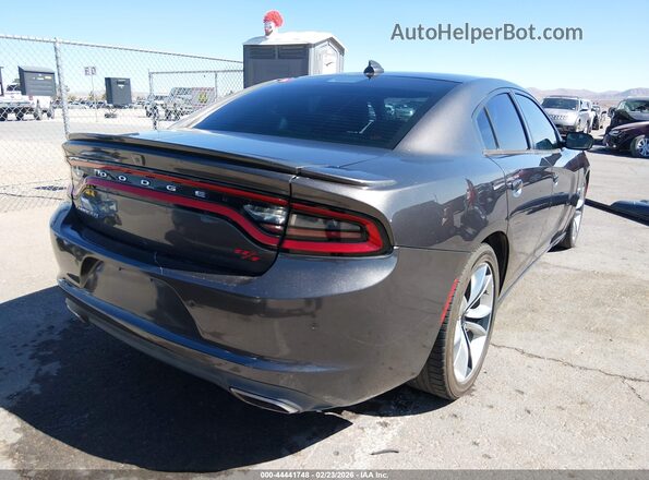 2C3CDXCTXGH104649 2016 DODGE CHARGER Gray Tył prawy